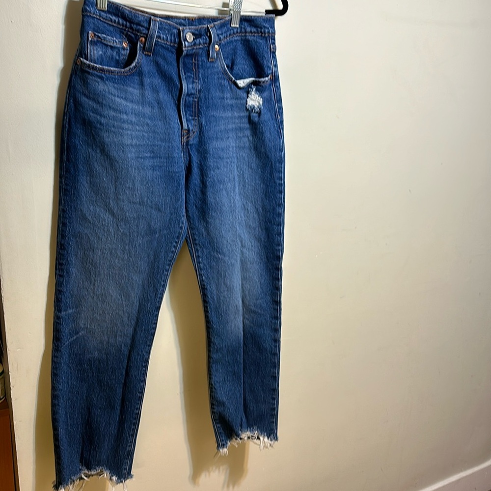 Levi’s 501 cropped jeans